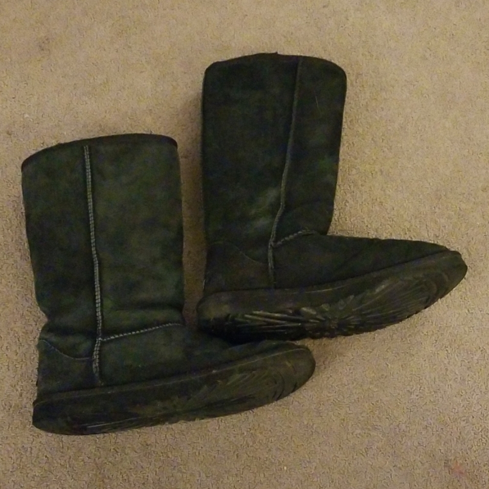 Womens Tall Black Uggs Sz 7